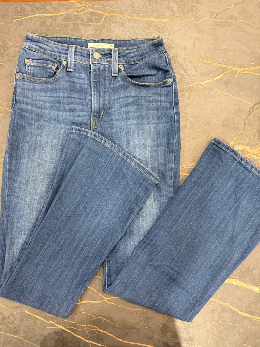 Levi’s 726 High Rise Flare Women's Jeans
 - 28W 34L